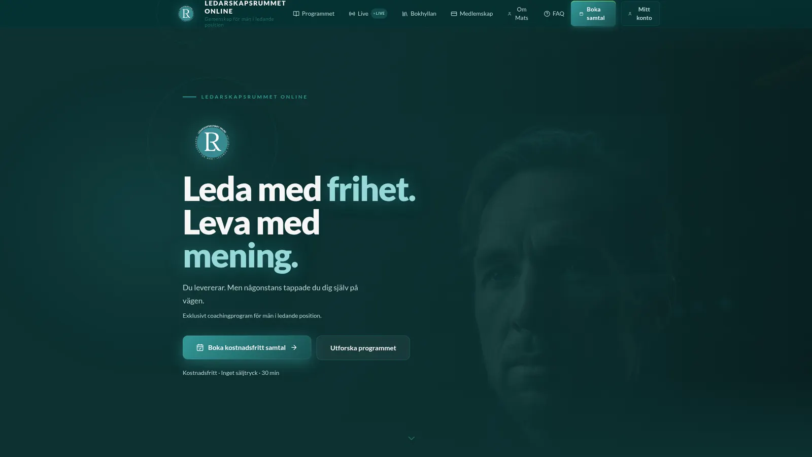 Ledarskapsrummet Online — Tjänst & coachning
