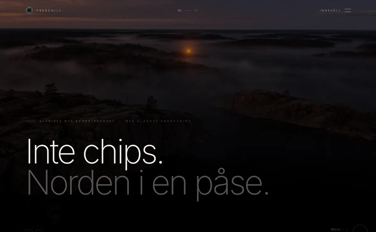 FredChill Launchpad — Pitch / retail storytelling